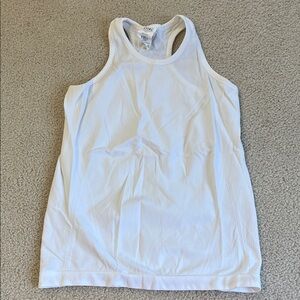 Athleta White Girls Tank Top size 12